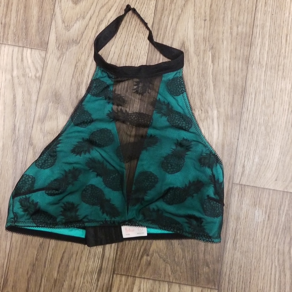 Pineapple mesh bralette